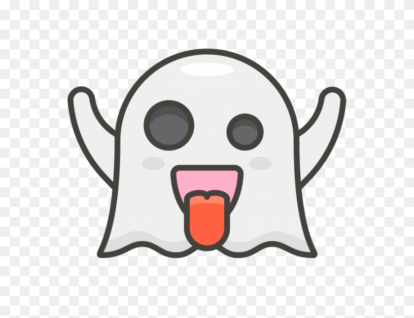 866x650 Ghost Emoji Png Transparent Emoji - Ghost Emoji PNG