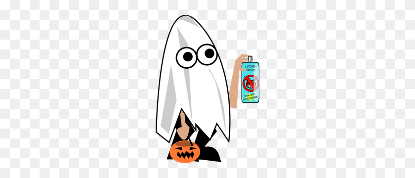 210x300 Ghost Free Clipart - Scary Ghost Clipart