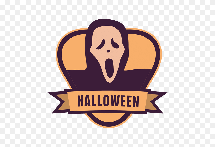 512x512 Ghost Halloween Badge - Halloween PNG Images