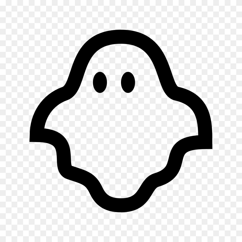 1600x1600 Icono De Fantasma - Lindo Fantasma Png