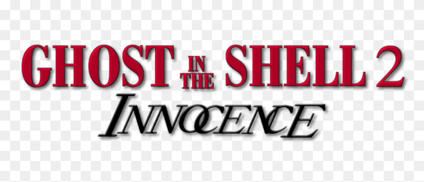 800x310 Ghost In The Shell Innocence Logo - Shell Logo PNG