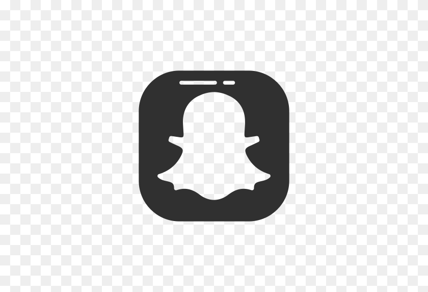 512x512 Призрак Логотип, Значок С Логотипом Snapchat Snapchat, Значок Призрака, Значок Души - Snapchat Призрак Png