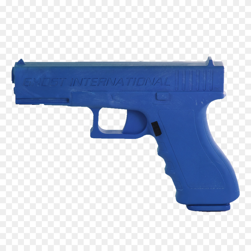 800x800 Ghost Training Gun Glock Small Frame Model, Blue - Handgun PNG