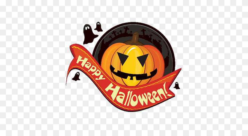 400x400 Ghost Trick Halloween Transparent Png - Halloween Banner PNG