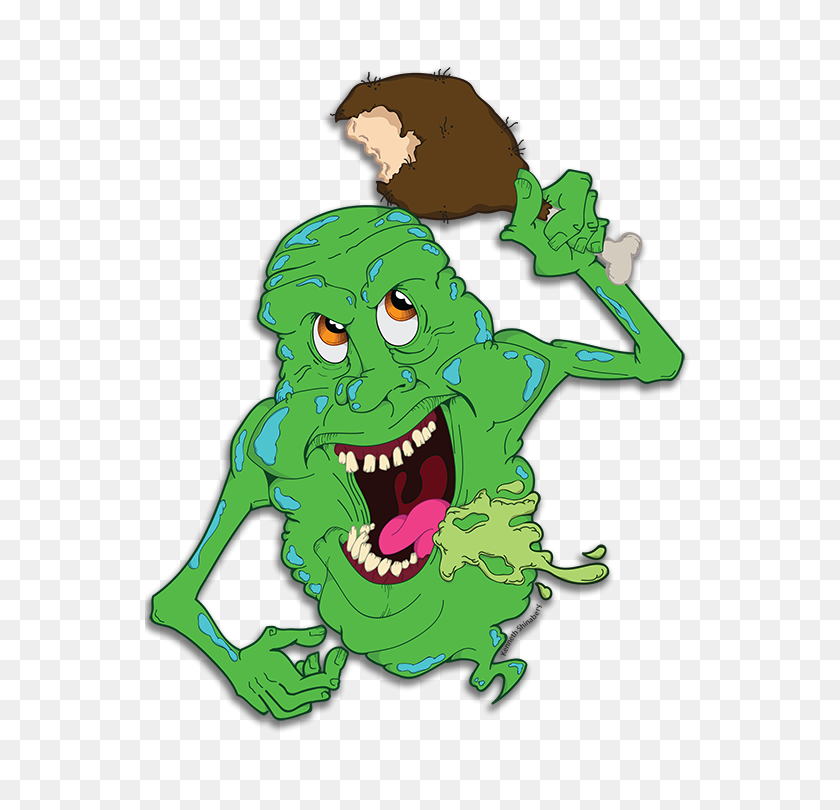 550x750 Ghostbusters - Slimer PNG