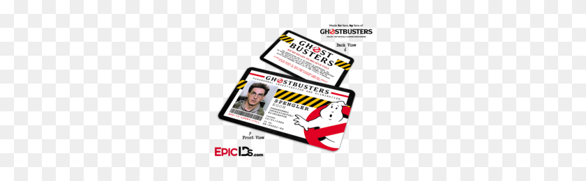 Ghostbusters Paranormal Investigation Cosplay Name Badgeid Card