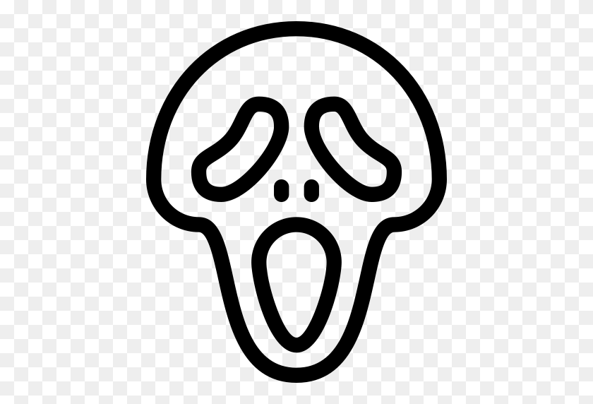 Ghostface Halloween Killer Mask Murder Scary Skull Icon Scary Face Png Stunning Free Transparent Png Clipart Images Free Download - ghost face mask roblox