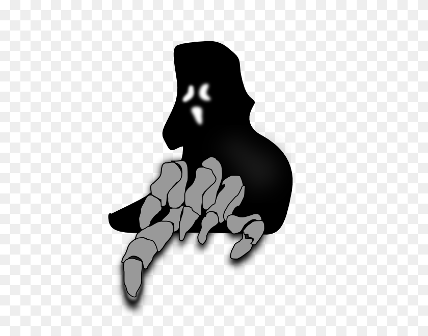 504x600 Ghostly Clipart Spooky - Spooky Clipart