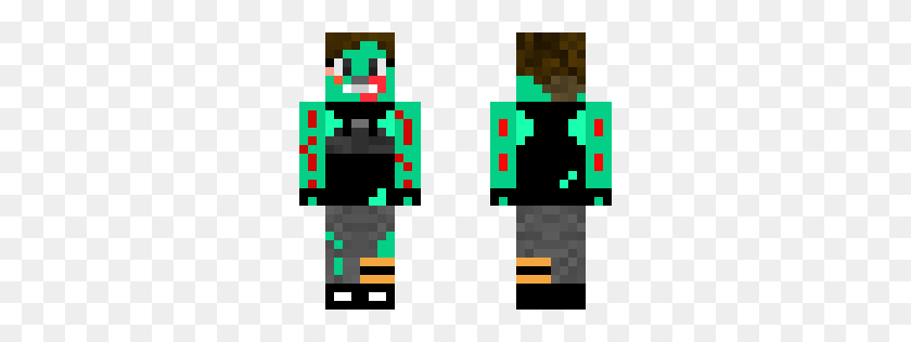 288x256 Ghoul Trooper Minecraft Skin - Ghoul Trooper PNG