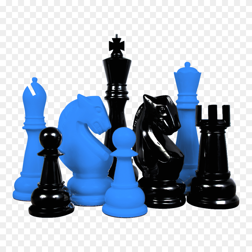 1000x1000 Giant Chess Sets - Chess Board PNG