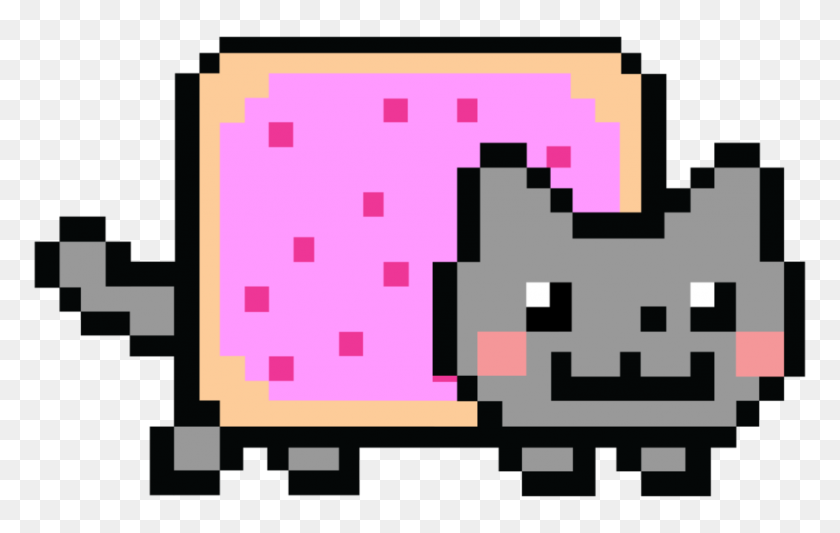 1024x622 Giant Nyan Cat - Clipart Gigante