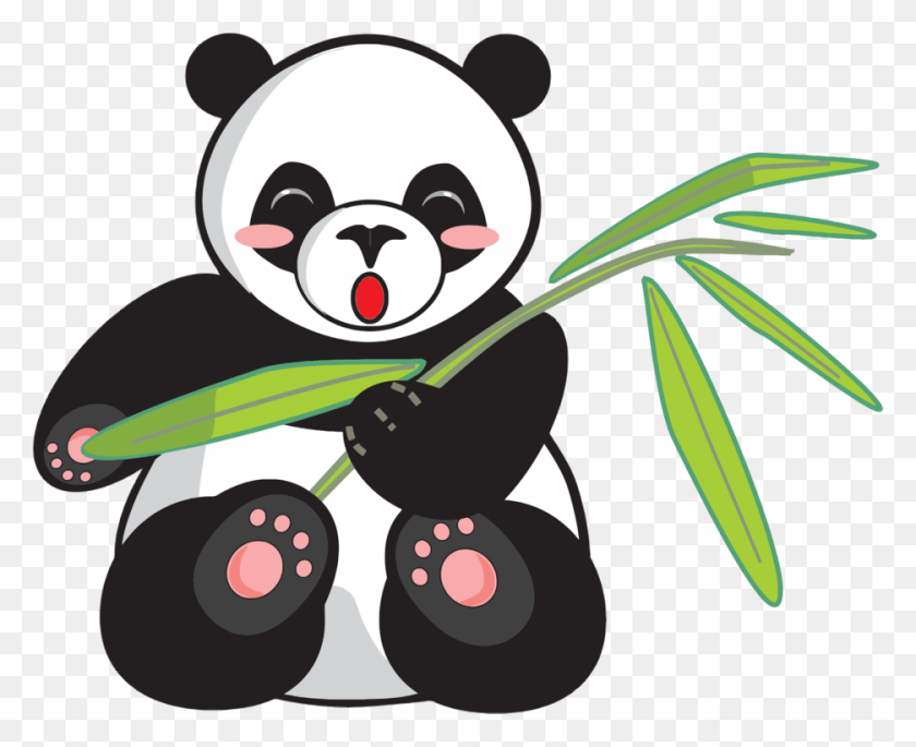 936x750 Oso Panda Gigante Descargar Dibujo De Ternura - Panda Clipart