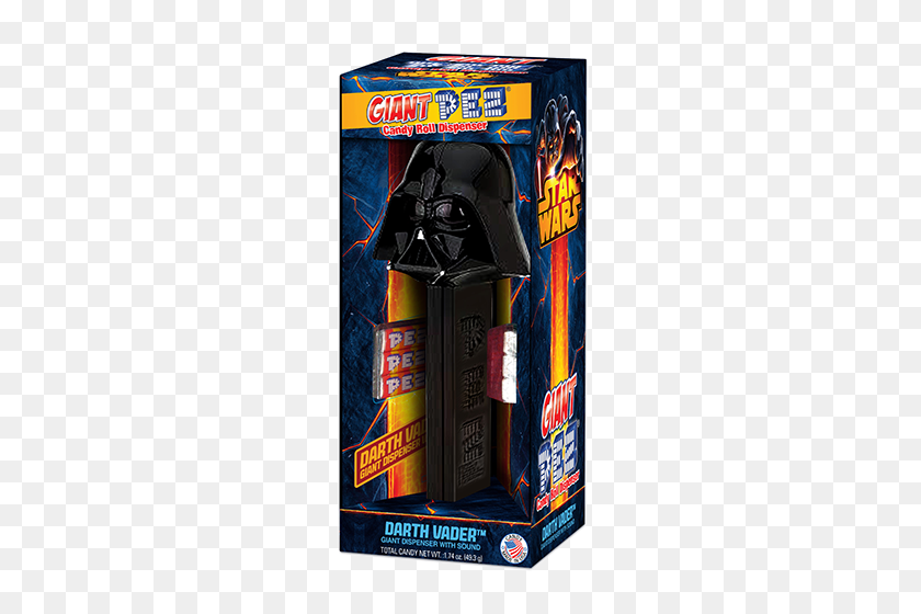 500x500 Giant Pez Darth Vader Dispensador De Caramelos Gran Servicio, Caramelo Fresco - Vader Png