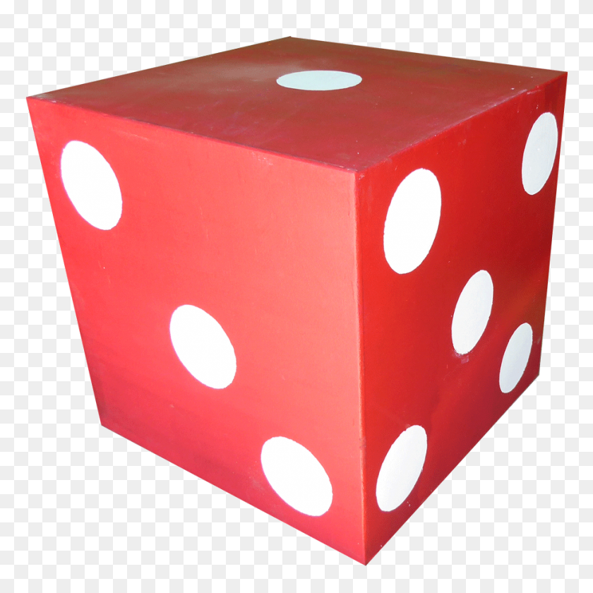 920x920 Giant Red Dice - Red Dice PNG