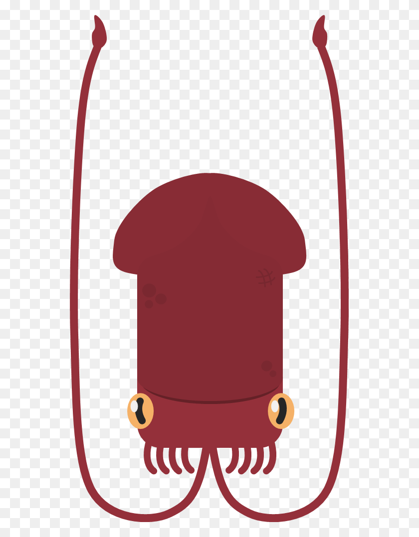559x1018 Giant Squid Deeeepioartworks - Giant Squid Clipart