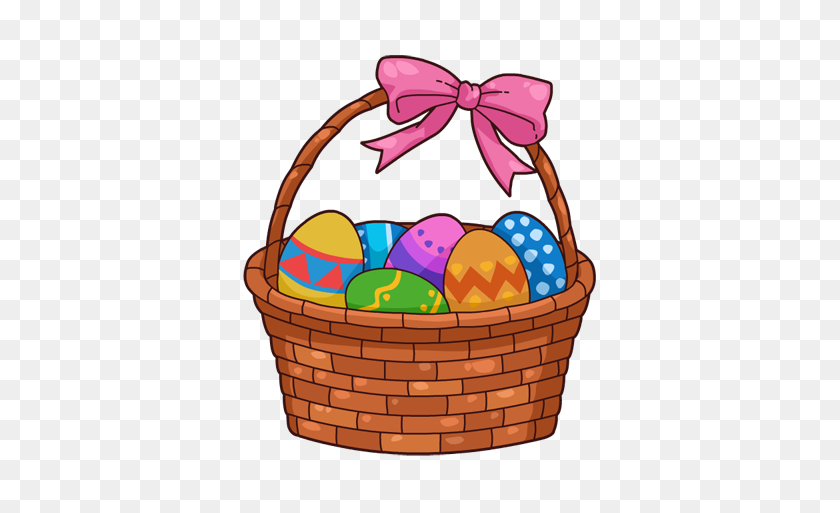 424x453 Gift Basket T Basket Clipart Free Download Clip Art - Gift Giving Clipart