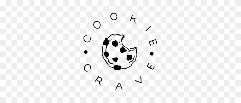 300x300 Подарочная Карта Cookie Crave Claremont - Черно-Белое Печенье Клипарт