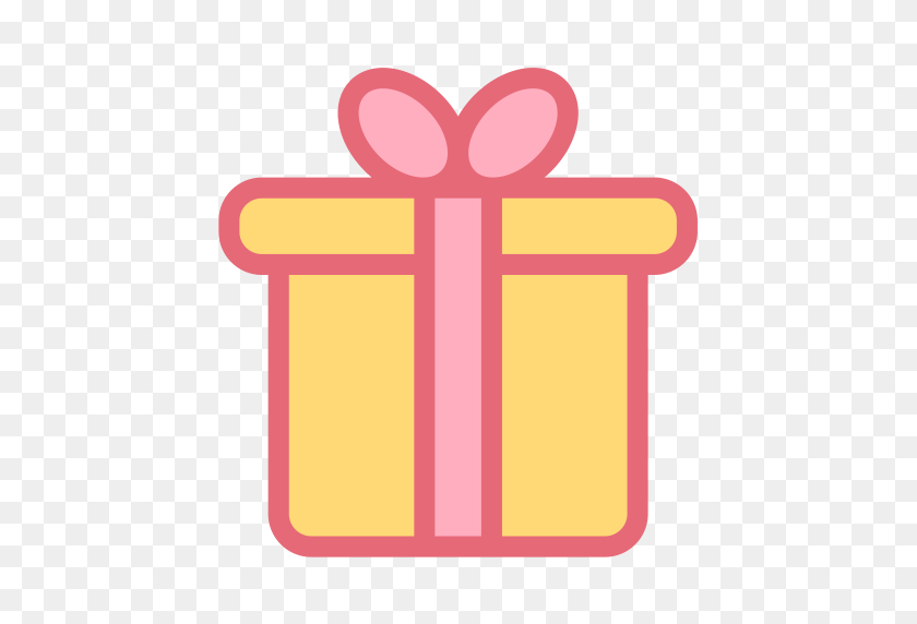 512x512 Подарок, Подарочная Коробка, Значок Подарка В Формате Png И В Векторном Формате Бесплатно - Значок Подарка Png