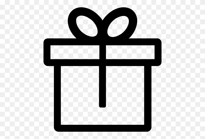 512x512 Подарок Белый, Подарок, Значок Подарочной Коробки С Png И Векторным Форматом - Белая Коробка Png