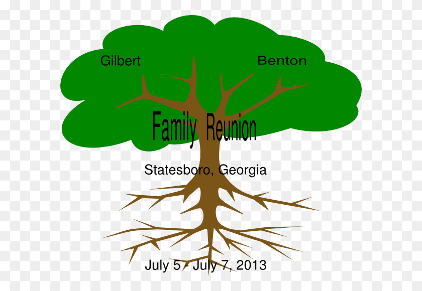 600x520 Gilbert Benton Family Reunion Clip Art - Family Reunion Images Clip Art
