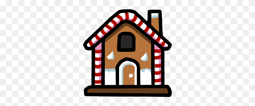 293x290 Gingerbread House Scribblenauts Wiki Fandom Powered - Gingerbread House PNG