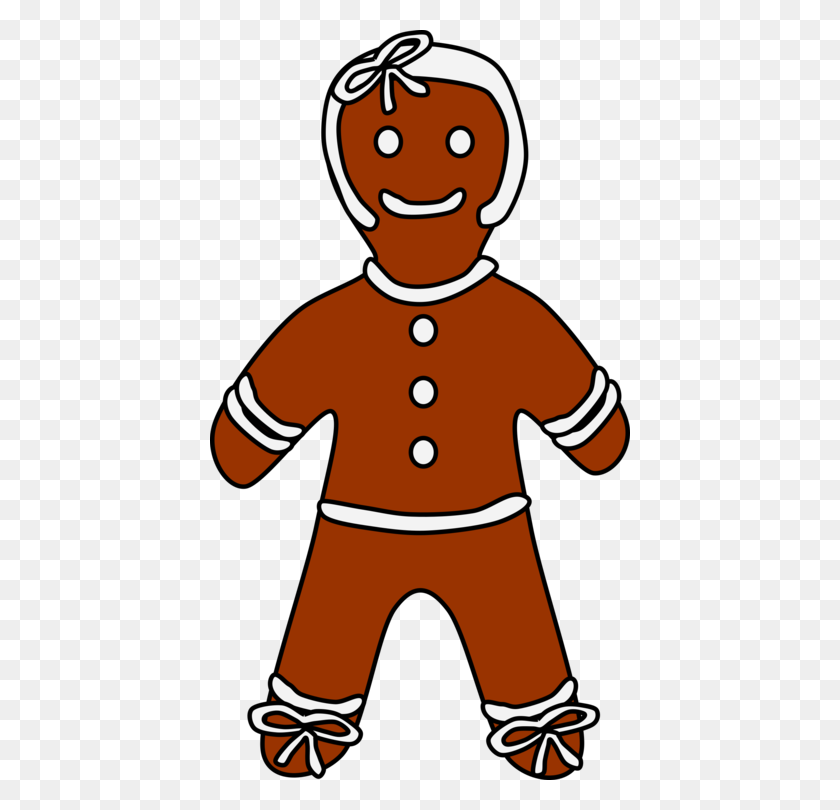 420x750 Gingerbread House The Gingerbread Man Biscuits - Gingerbread Girl Clipart