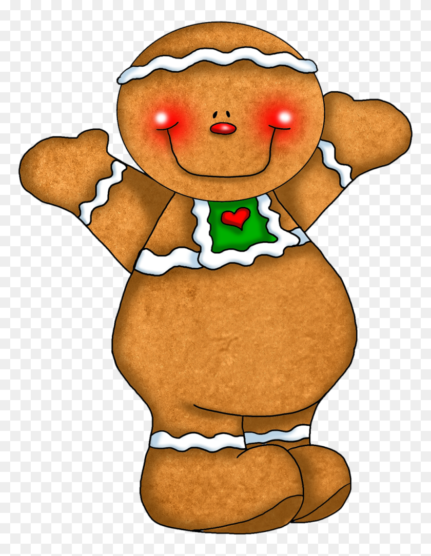 975x1280 Gingerbread Man Clip Art Free Clipart Images - Free Fox Clipart
