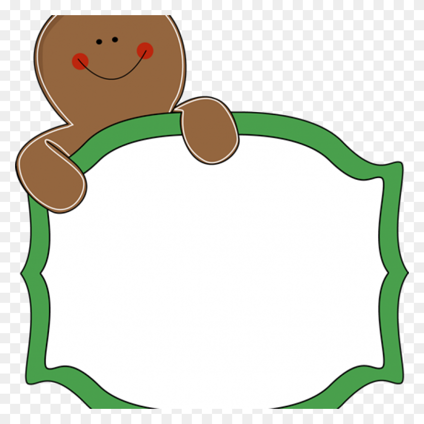 1024x1024 Gingerbread Man Clip Art Sign Image Clipart Free Download - Gingerbread Clipart Free