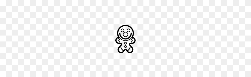 200x200 Gingerbread Man Icons Noun Project - Gingerbread Man PNG