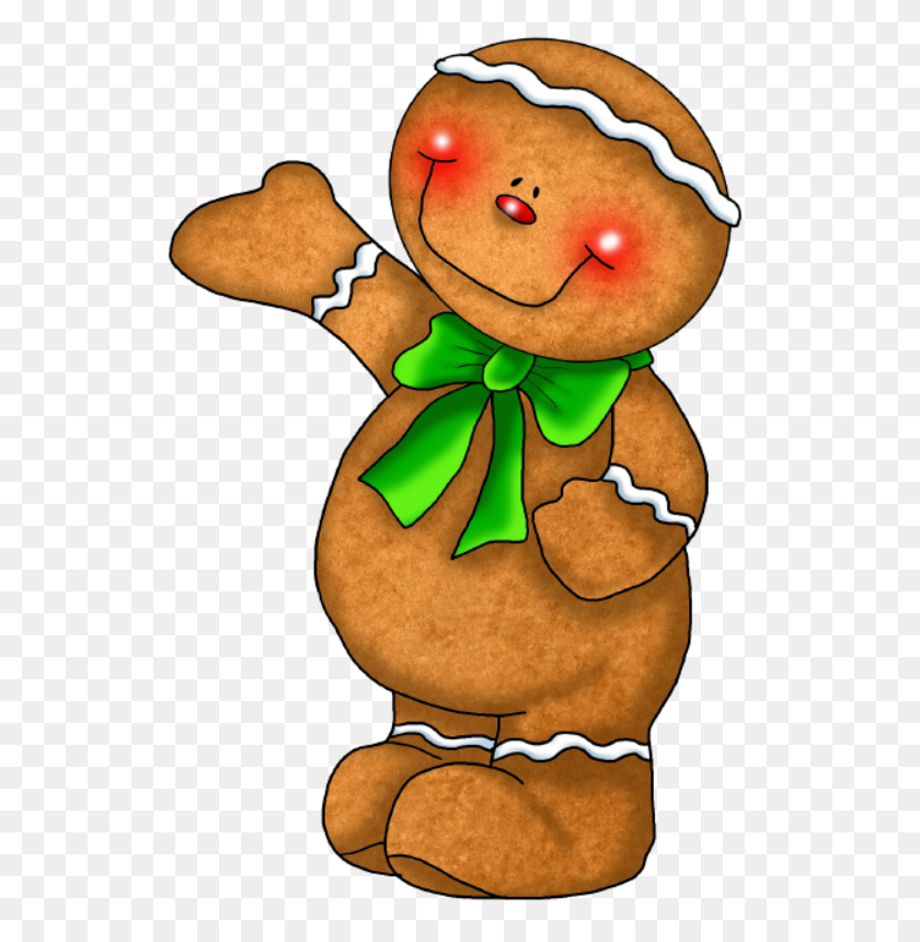 554x800 Gingerbreadparade - Gingerbread Boy Clipart