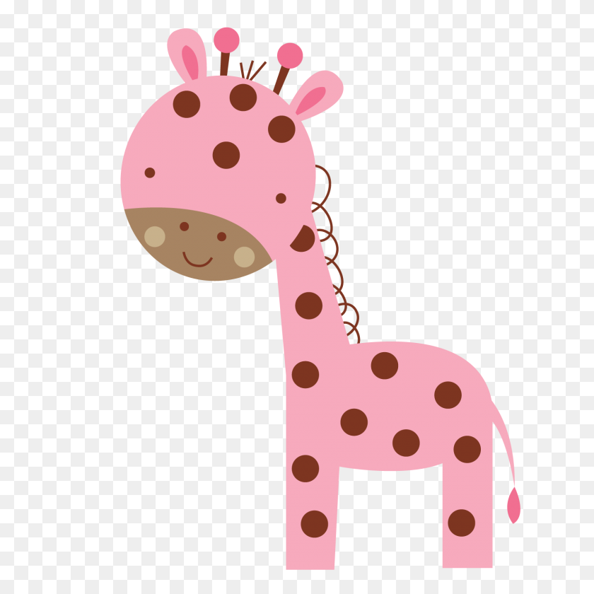 Giraffe Baby Safari Clip Art - Giraffe Baby Clipart