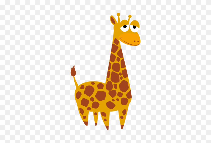 512x512 Giraffe Cartoon - Giraffe PNG
