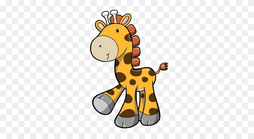 400x400 Жираф Мультфильм Животных Картинки Изображения Милые Жирафы, Смешно - Жираф Детский Клипарт