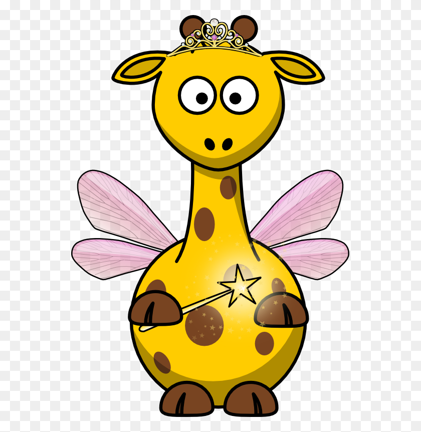 555x802 Giraffe Cartoon Pictures Cute Free Download Clip Art - Giraffe Head Clipart
