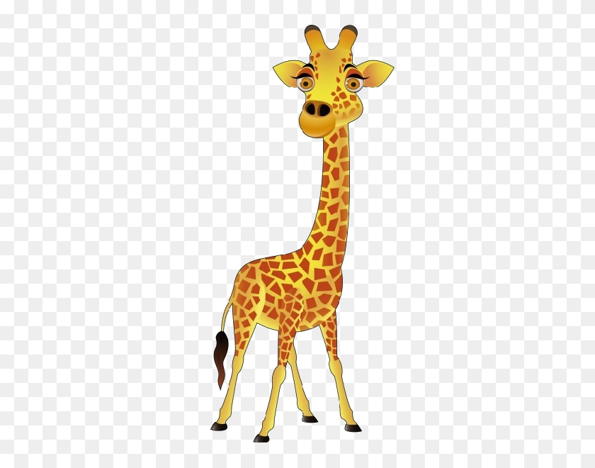 600x600 Giraffe Clip Art - Llama Head Clipart