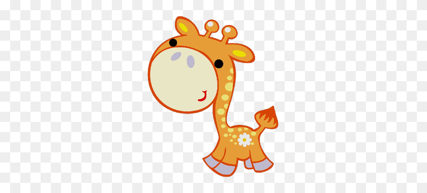 320x320 Giraffe Clipart Baby Animal - Baby Zebra Clipart