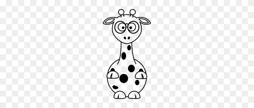 Giraffe Png Images, Icon, Cliparts - Giraffe Clipart Black And White