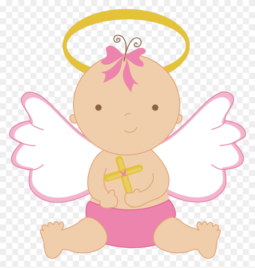824x870 Girl Angel Cliparts - Angel Clipart Free Download
