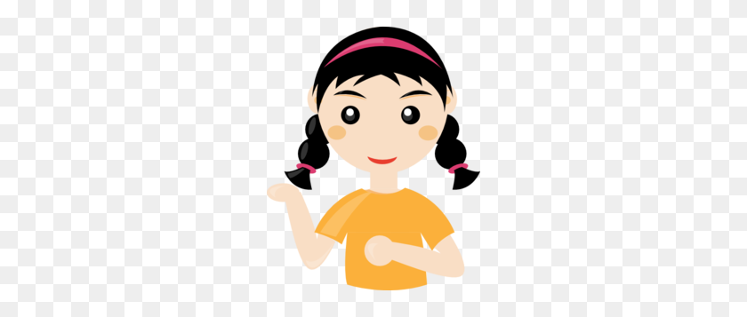 240x297 Girl Cartoon Png, Clip Art For Web - Download Clipart Images