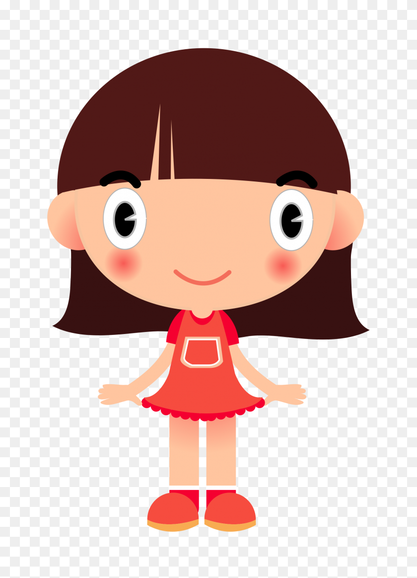1697x2400 Girl Clip Art Png Png Image - Girl Clipart PNG