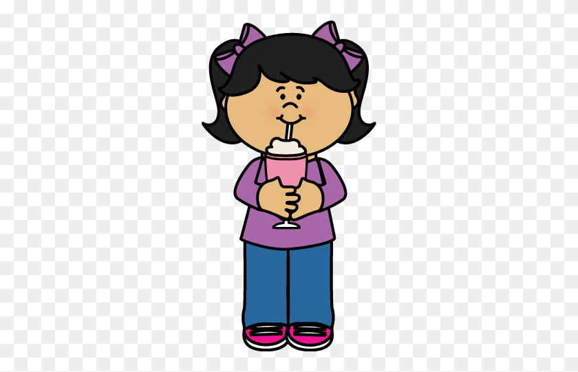 254x481 Girl Drinking Clipart Clip Art Images - Sip Clipart