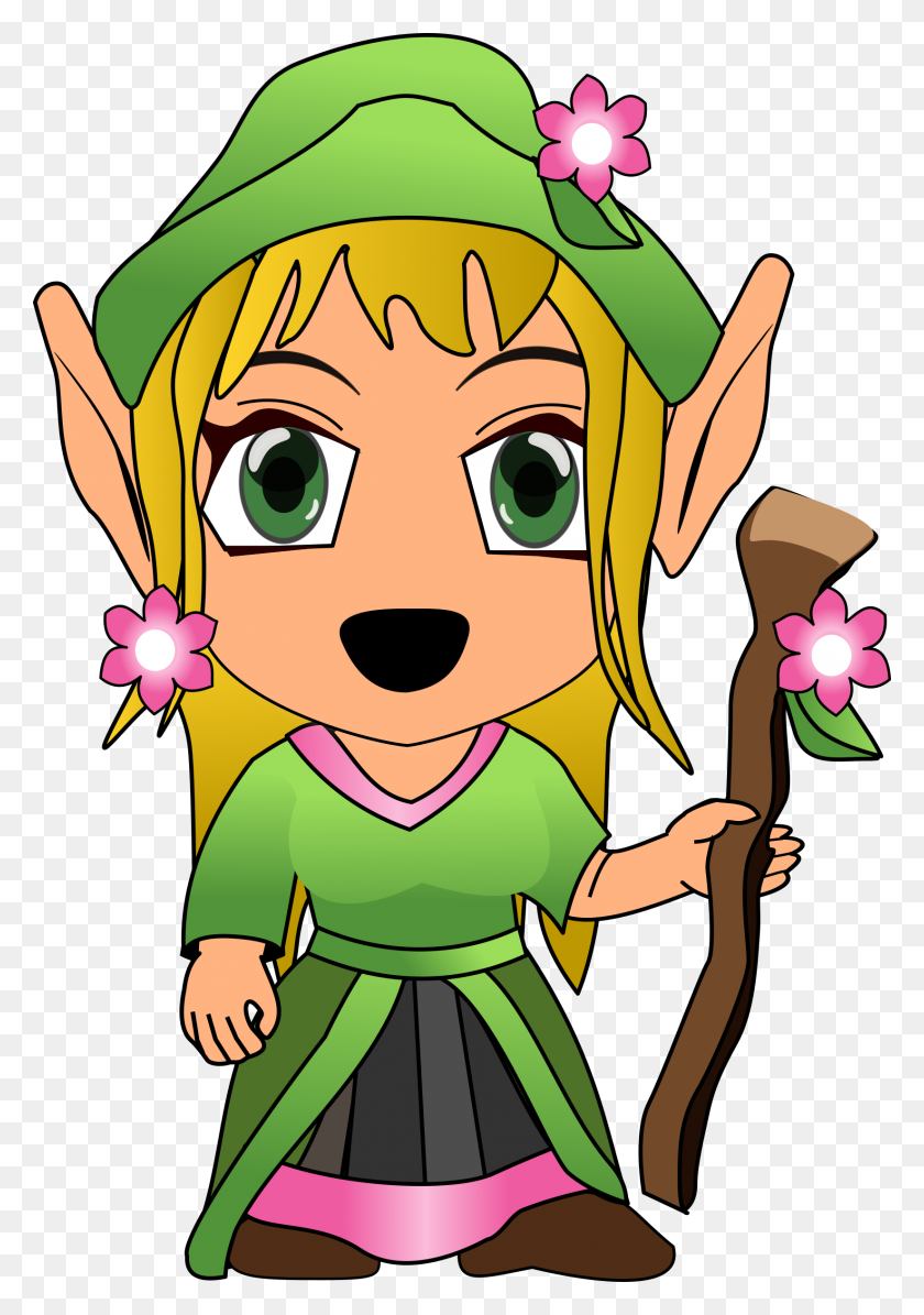 1648x2400 Chica Elf Vector Clipart Image - Chica Elf Clipart