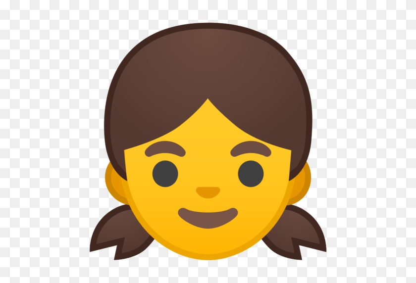 512x512 Girl Emoji - Girl Emoji PNG