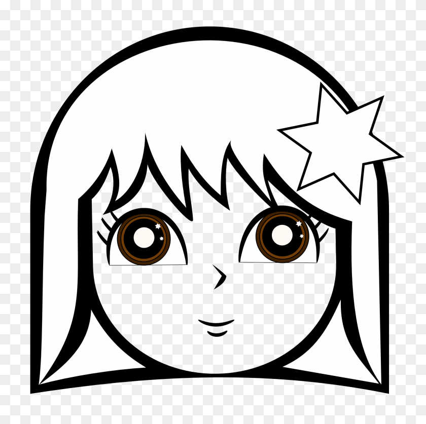 Girl Faces Coloring Pages Boy Face Clipart Black And White Stunning Free Transparent Png Clipart Images Free Download