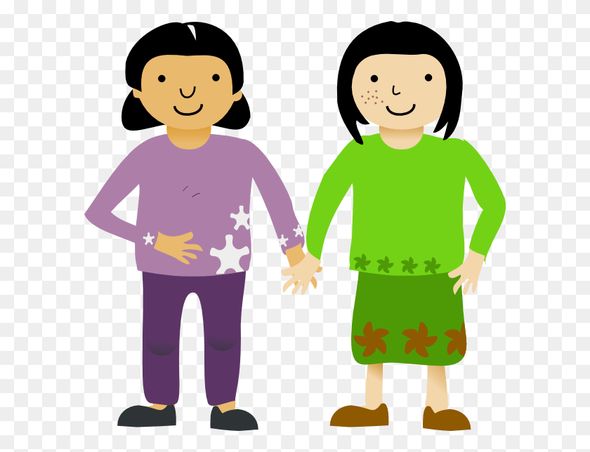 600x584 Girl Friends Clip Art - People Shaking Hands Clipart