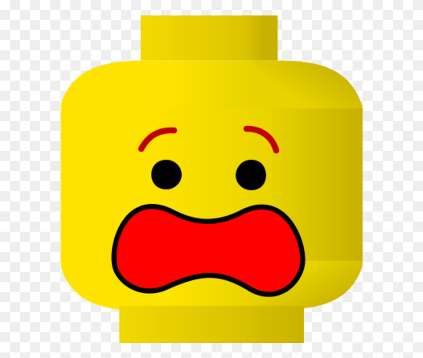 600x651 Chica Lego Face Vector Clipart Clipart Imágenes Prediseñadas - Chica Cantando Clipart