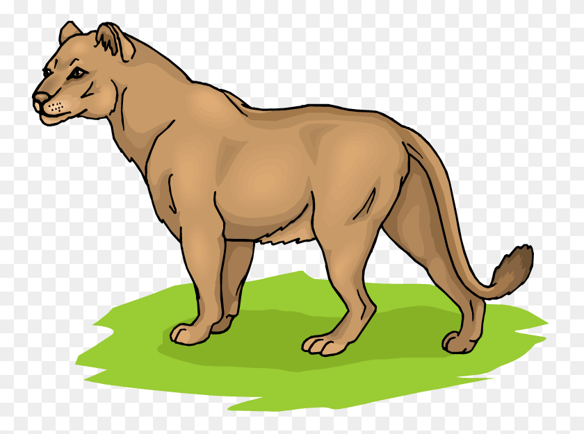 750x565 Girl Lion Cliparts - Lion And Lamb Clipart