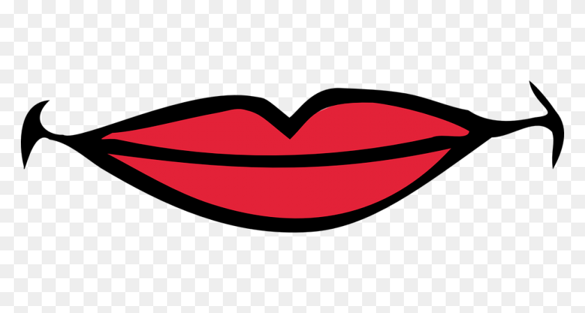960x480 Chica Labios Rosados ​​Clipart Png Collection - Labios Rosados ​​Clipart