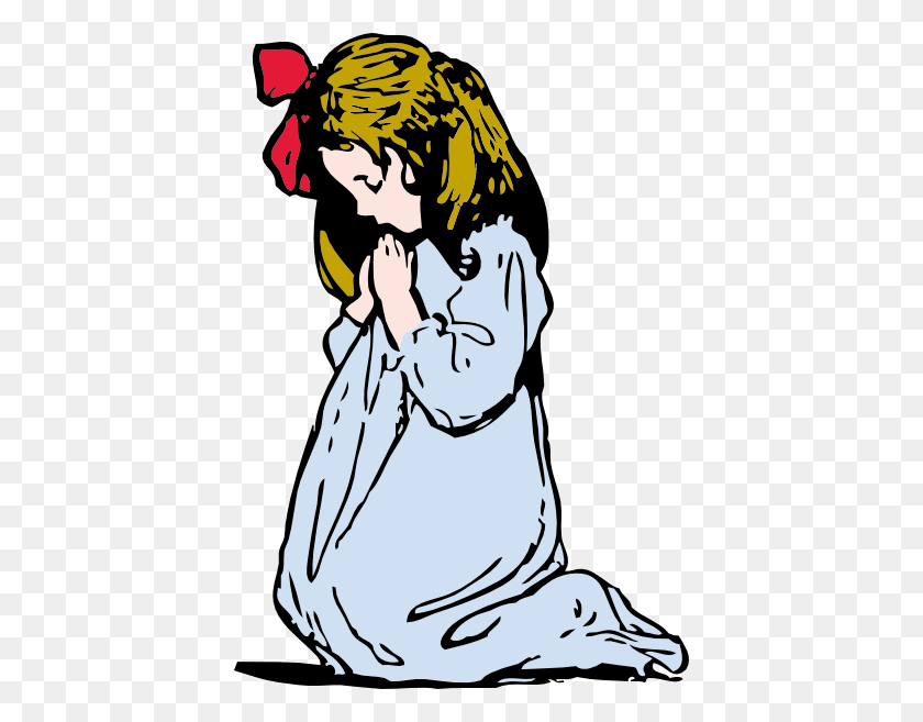 414x597 Девушка Молится Картинки - Бедные Люди Клипарт