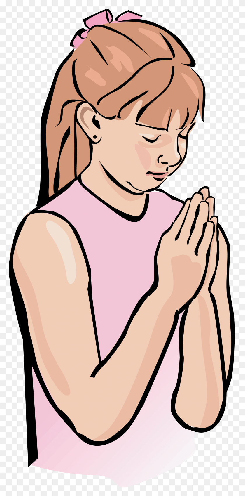 1571x3300 Girl Praying Clip Art - Girl Praying Clipart